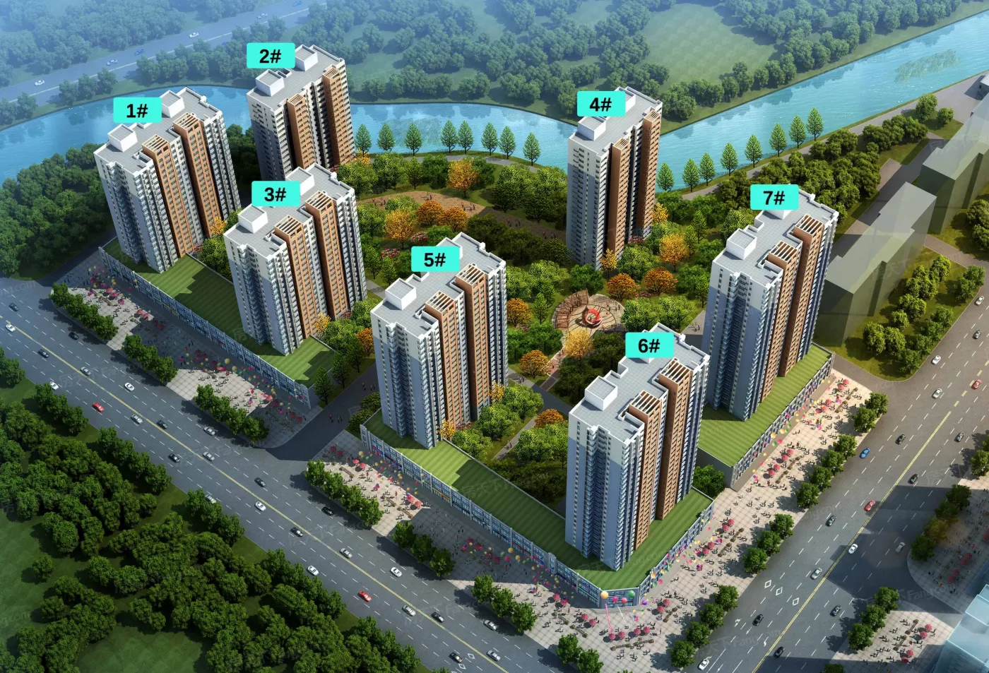 朝阳花园a区1,2#号楼在售 均价7000元/平方米_朝阳花园a区-保定房天下