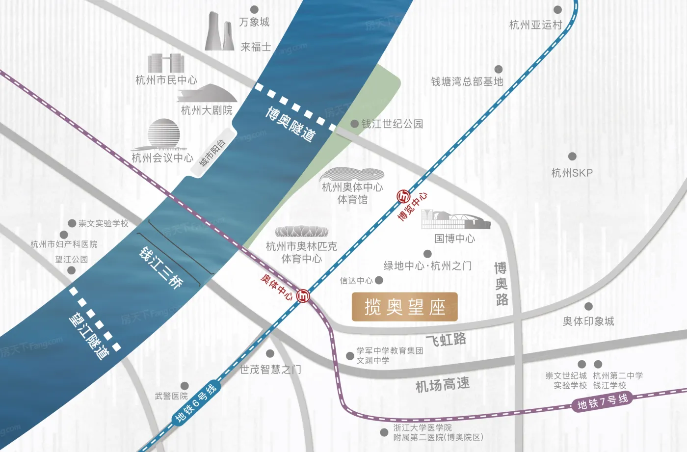 揽奥望座价格,周边交通配套测评,揽奥望座优劣势分析-杭州房天下