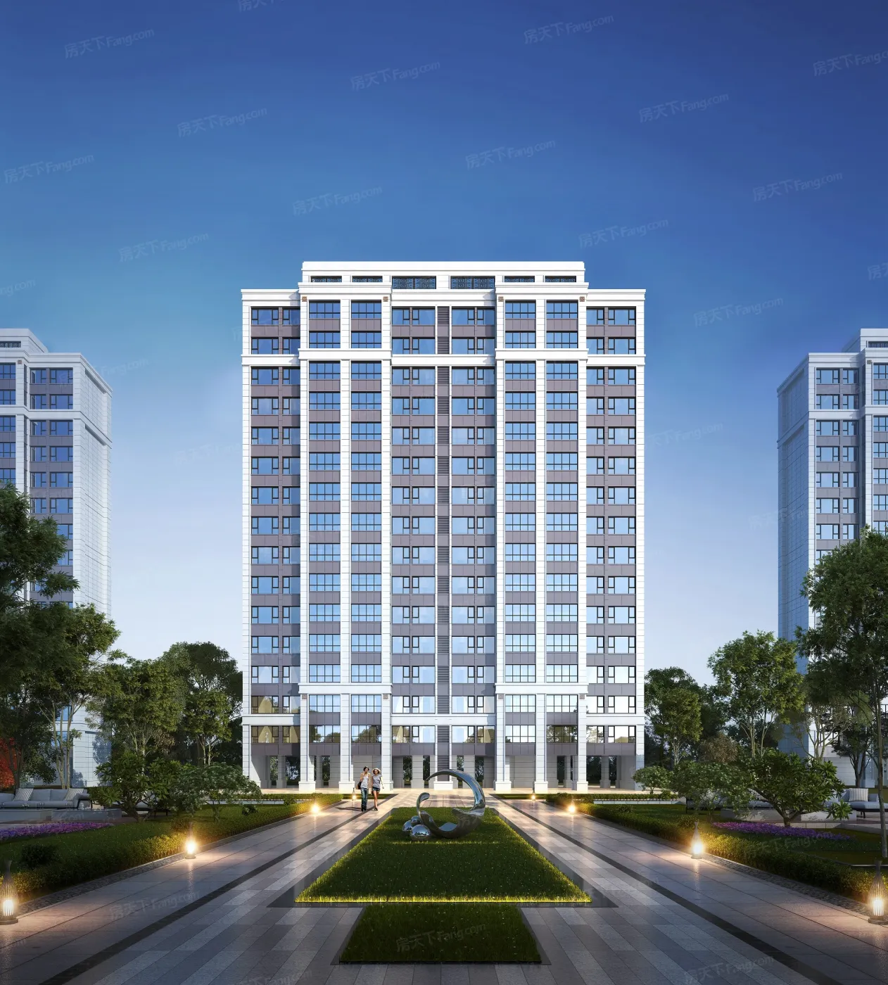 翠湖水岸效果图