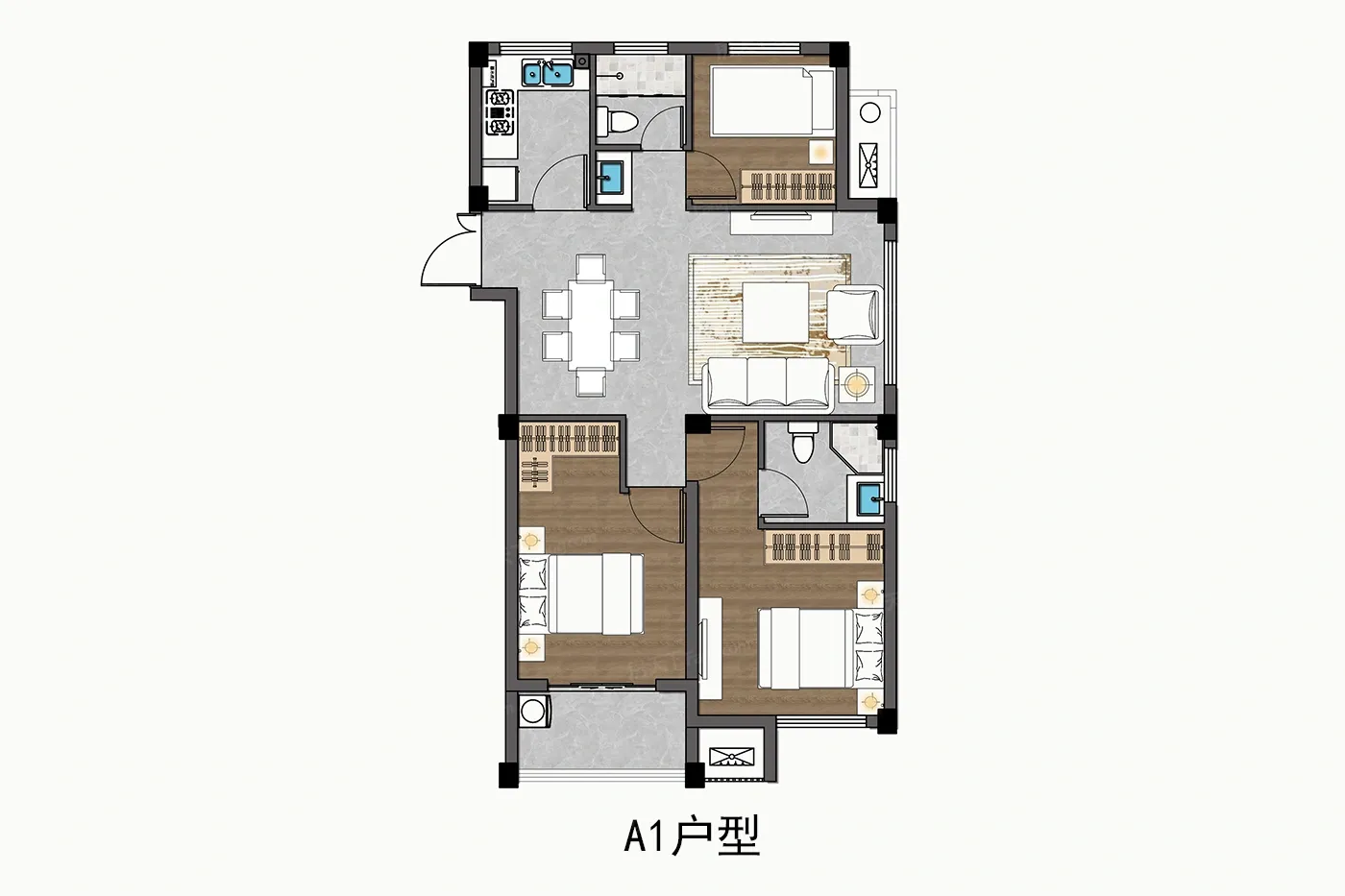 青云上府户型图