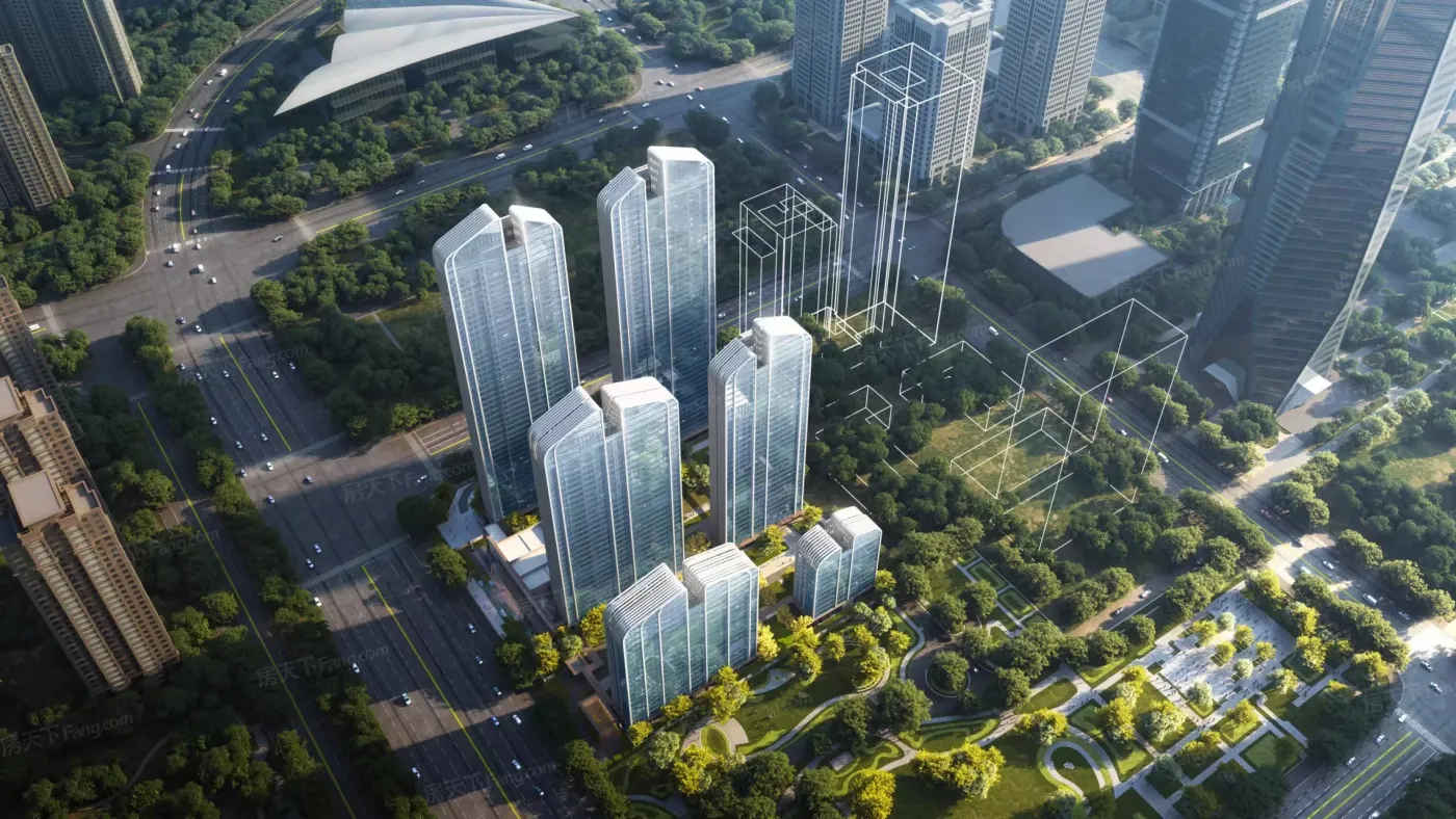 效果图:鸟瞰图