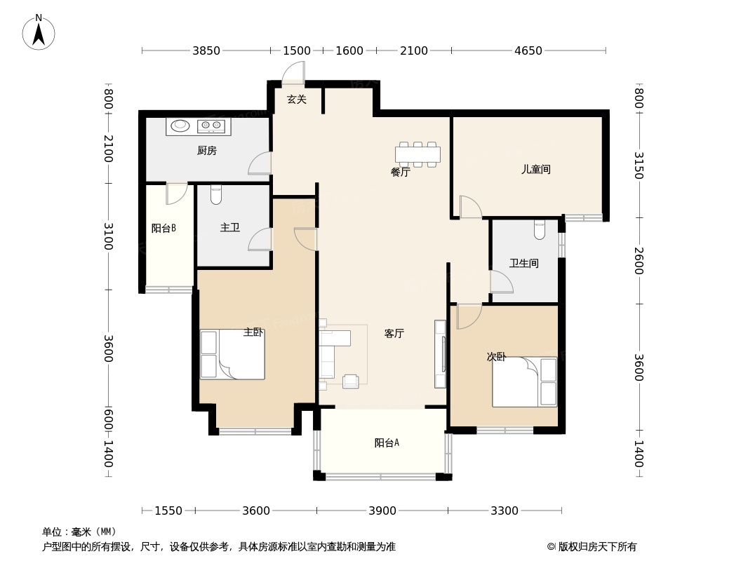 运达滨河广场户型图图片