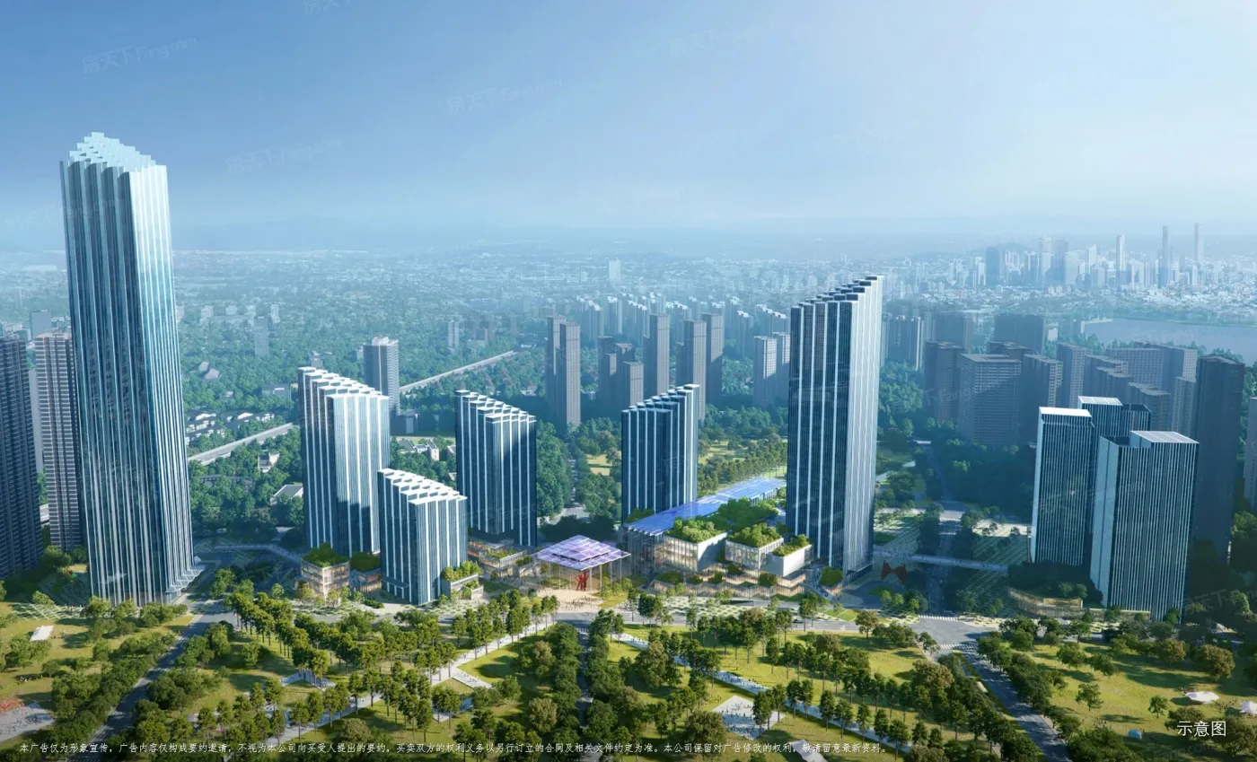 华中科学生态城主力产品面积段约115168㎡