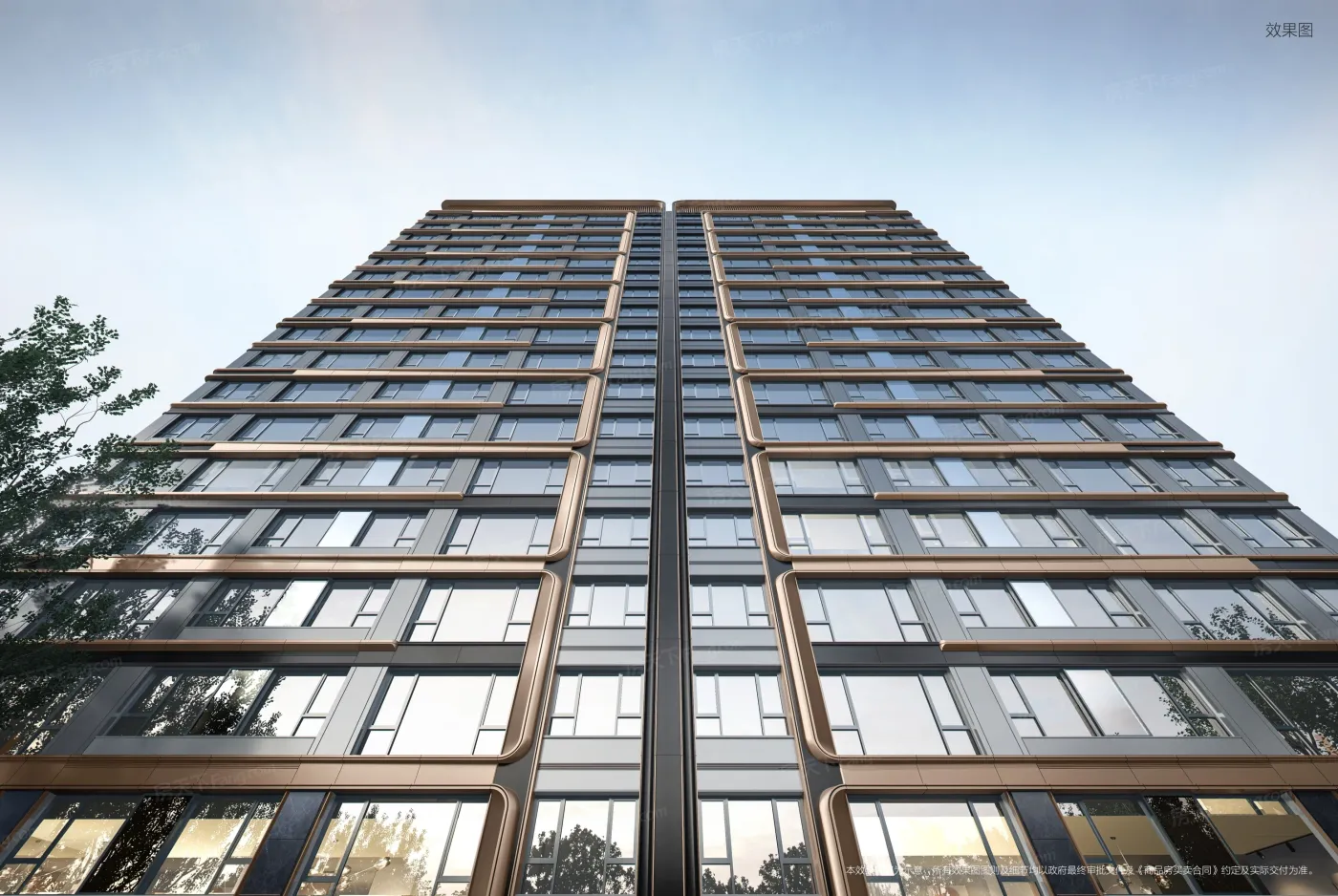 中海寰宇天下天镜大门及楼栋效果图首发