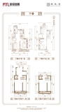 京投发展·锦悦府下叠A户型