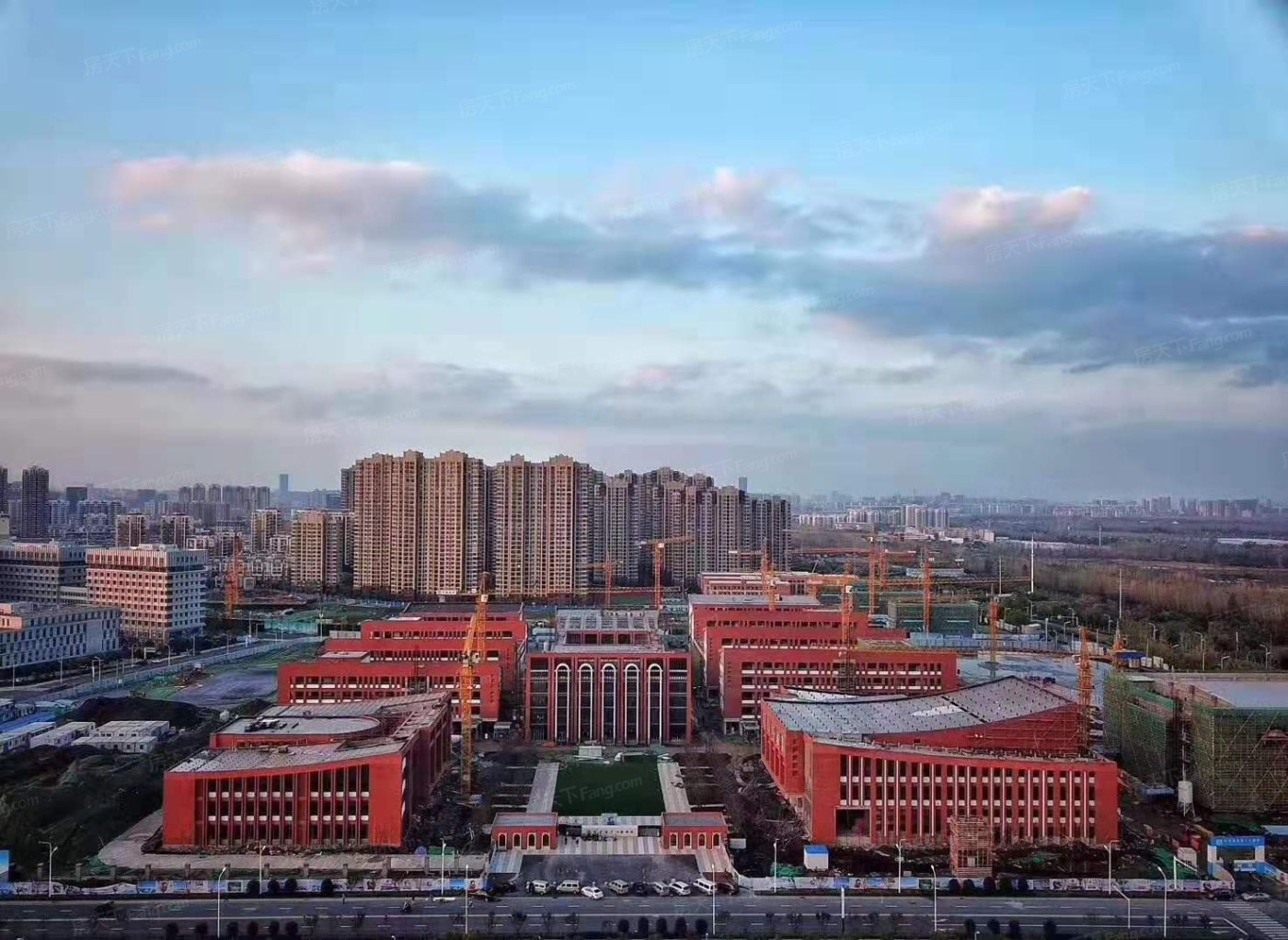 合肥启迪科技城水木园清华附中实景图-合肥房天下