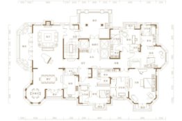 青岛莱阳路8号4室2厅1厨5卫建面450.00㎡