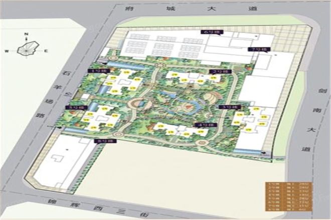 人居天府汇城实景图