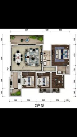 蜀郡清上居户型图