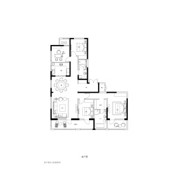 建邦·听海4室2厅1厨2卫建面198.00㎡