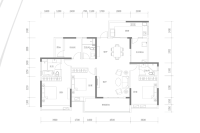 五六期P3建面184-185㎡户型