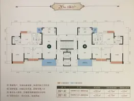 鸿益·幸福湖畔4室2厅1厨3卫建面201.0㎡