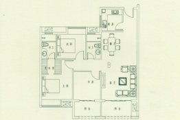 绿地·诚园3室2厅1厨2卫建面117.00㎡