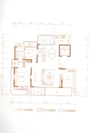 万景·天筑4室2厅1厨2卫建面142.00㎡