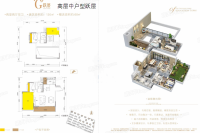 高层中户型跃层