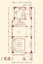 金地柏悦府3室2厅1厨3卫建面170.00㎡