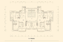 恒大林溪郡4室2厅1厨2卫建面166.00㎡