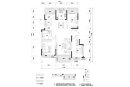 华润桃源里3室2厅1厨2卫建面135.00㎡