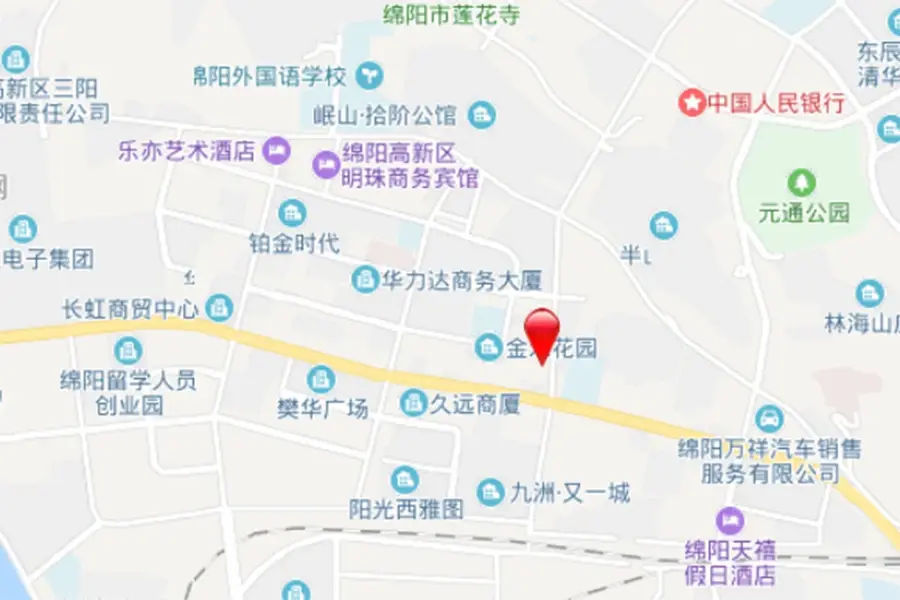 光华盛世园交通图