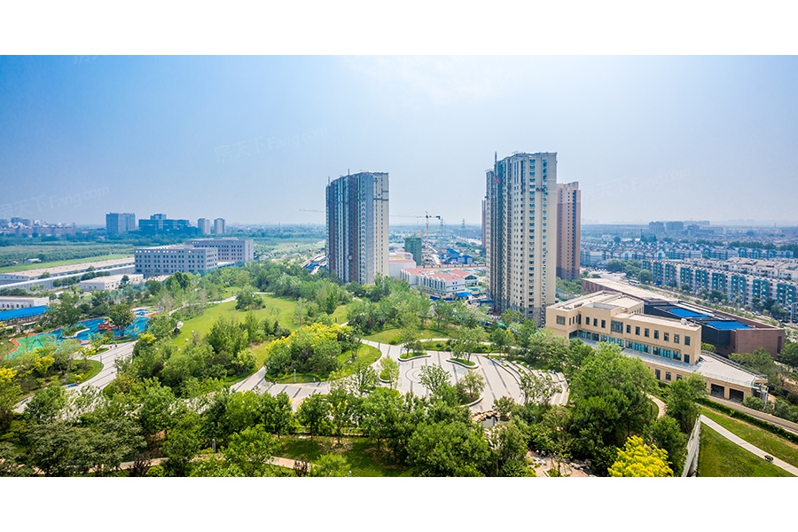 京投发展·公园悦府项目楼座外景图
