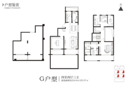 物华·臻悦苑4室2厅1厨3卫建面224.84㎡