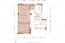 蓝光雍锦世家3室1厅1厨2卫建面120.00㎡