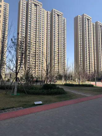万科金色悦城实景图