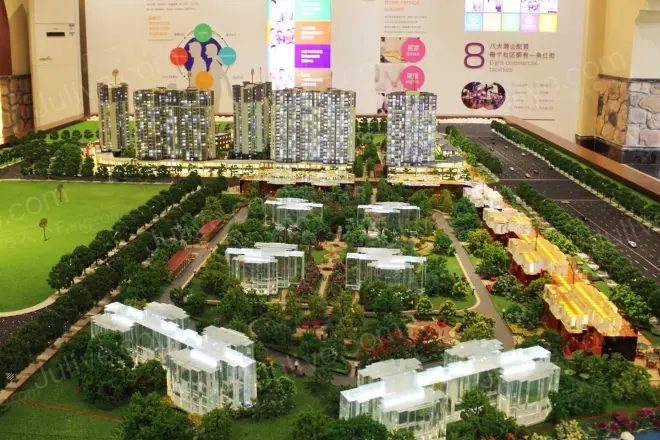 蓝光圣菲悦城实景图
