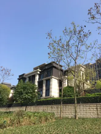 绿地锦天府别墅实景图