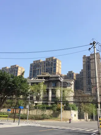 绿地锦天府别墅实景图