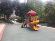 江北区金科十年城中庭装修三房看洋房视野开阔