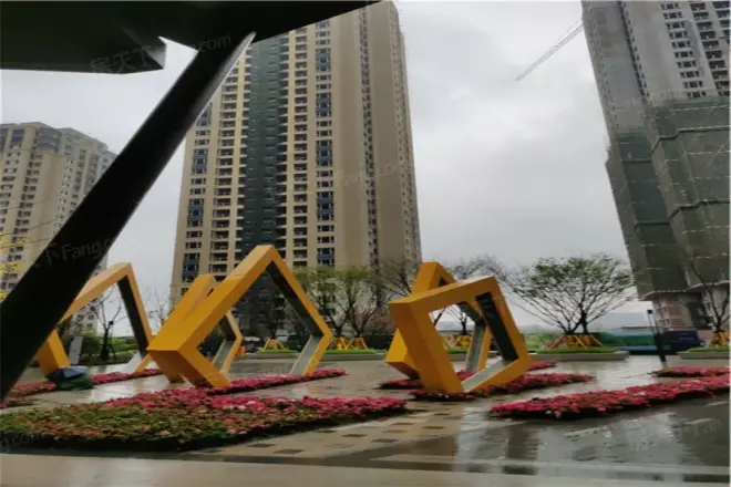 东原旭辉江山樾实景图