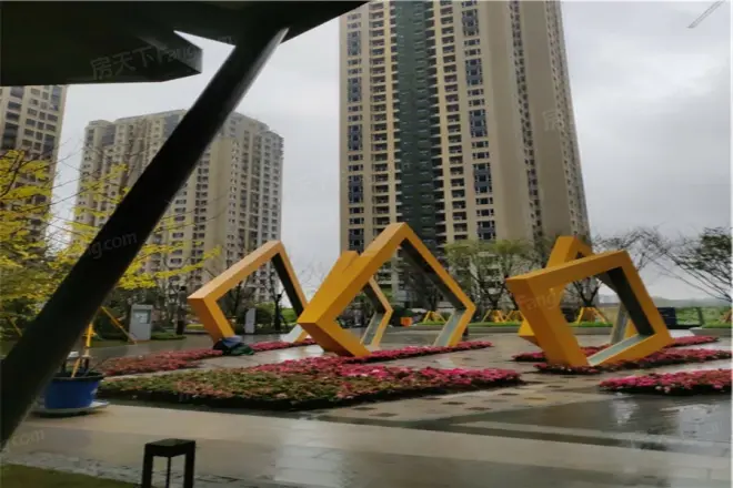 东原旭辉江山樾实景图