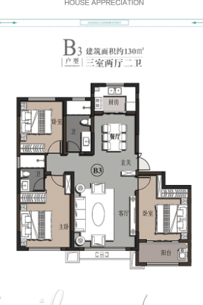 炫靓梦享城户型图
