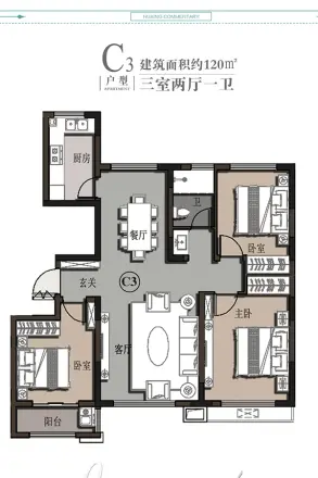 炫靓梦享城户型图