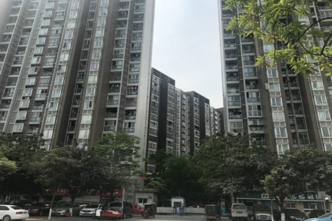 新城府景实景图