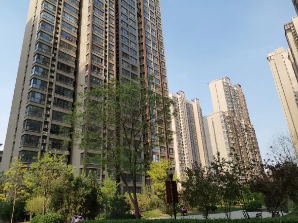 华城绿洲二期实景图