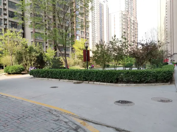 华城绿洲二期实景图
