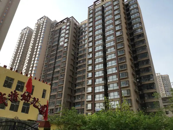 华城绿洲二期实景图