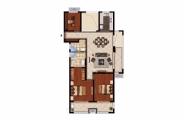 中建·大观天下4室2厅1厨2卫建面137.0㎡