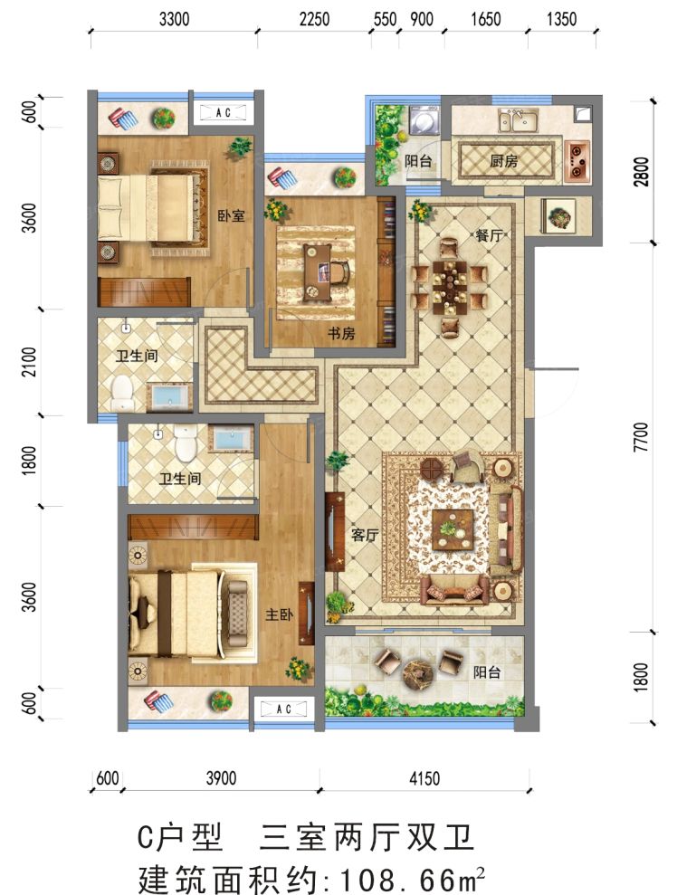 户型图3/3
