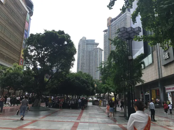 华夏银座实景图