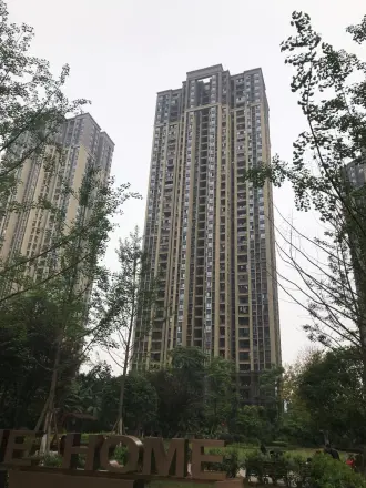 金辉城春上南滨实景图