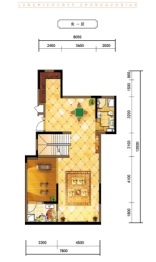 西港兰池郡3室2厅1厨2卫建面164.00㎡