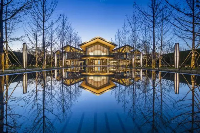 孔雀城森屿海实景图