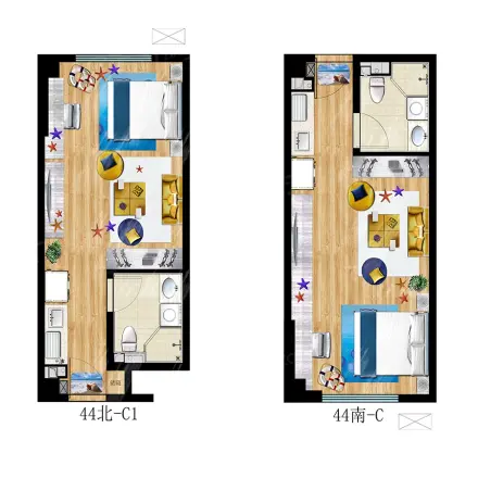 孔雀城森屿海户型图