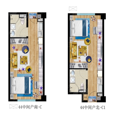 孔雀城森屿海户型图