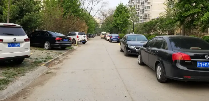 机场樱花园二区实景图