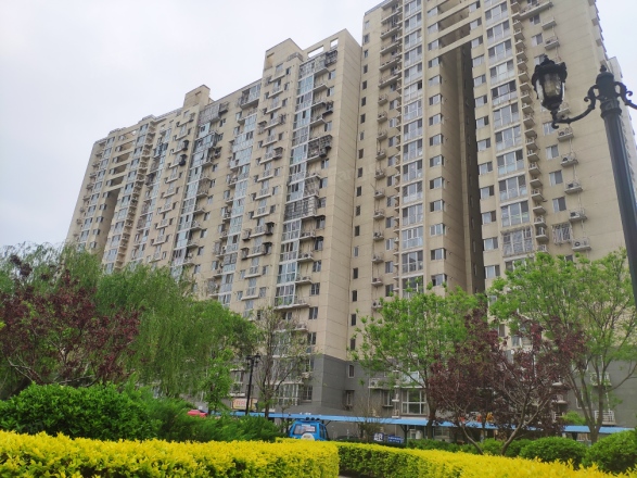 万年花城五期实景图