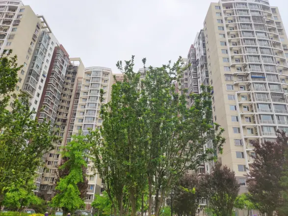 万年花城五期实景图
